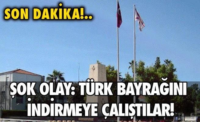 Πήγαν να κατεβάσουν την τουρκική σημαία στην κατεχόμενη Λευκωσία